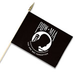 POW MIA Cemetery Marking Flag 12 x 18 inches
